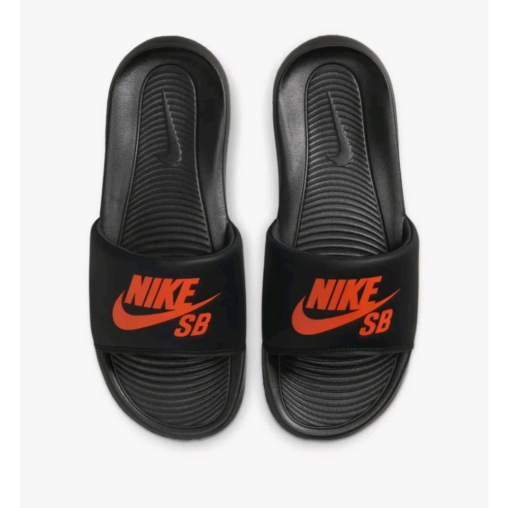 Nike sb dr2018 002 size 8 nike sb black and red sandals Slides Flip Flop